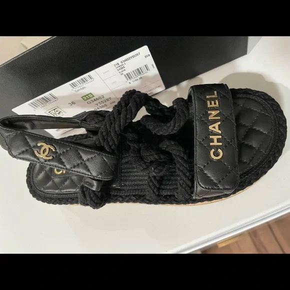 Chanel Lambskin chord sandal size EU 36 - Picture 5 of 5